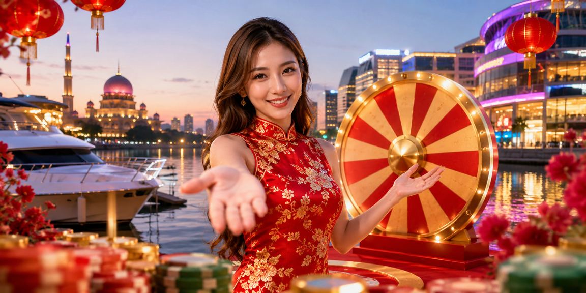 Acara lucky draw dan permainan bertuah di Putrajaya dengan budaya Melayu