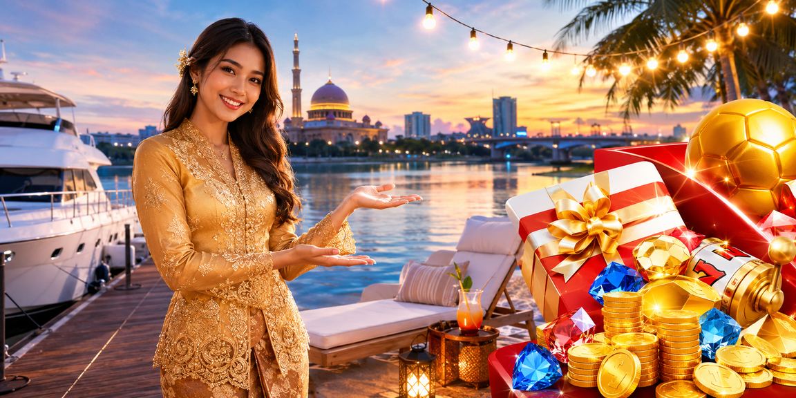 Sukan taruhan bola sepak dengan kebaya di Putrajaya